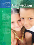Cover of the report with image of two children